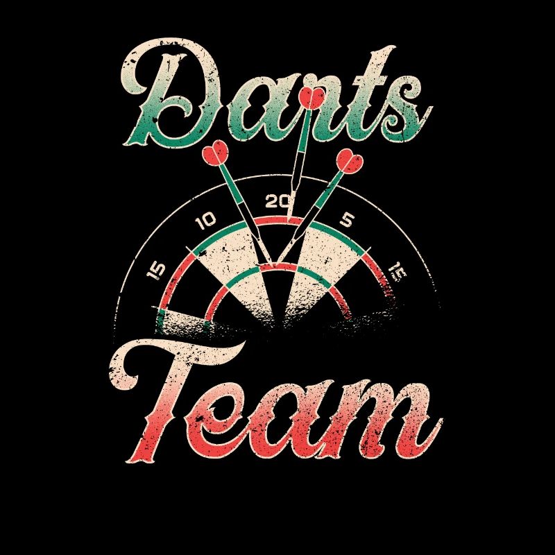 Équipe de fléchettes Club de fléchettes Équipe de fléchettes