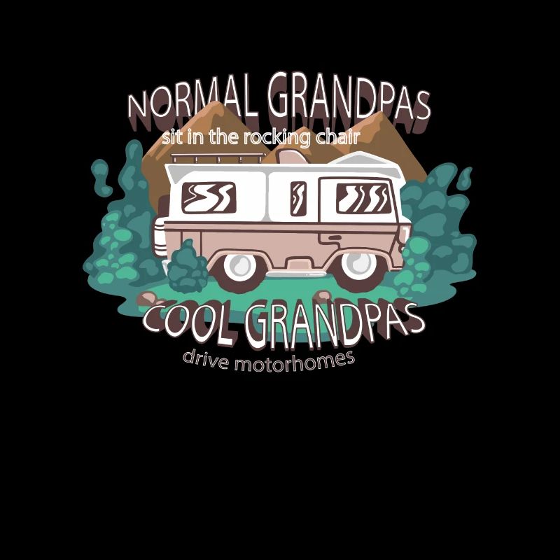 Cool grandpas drive camper
