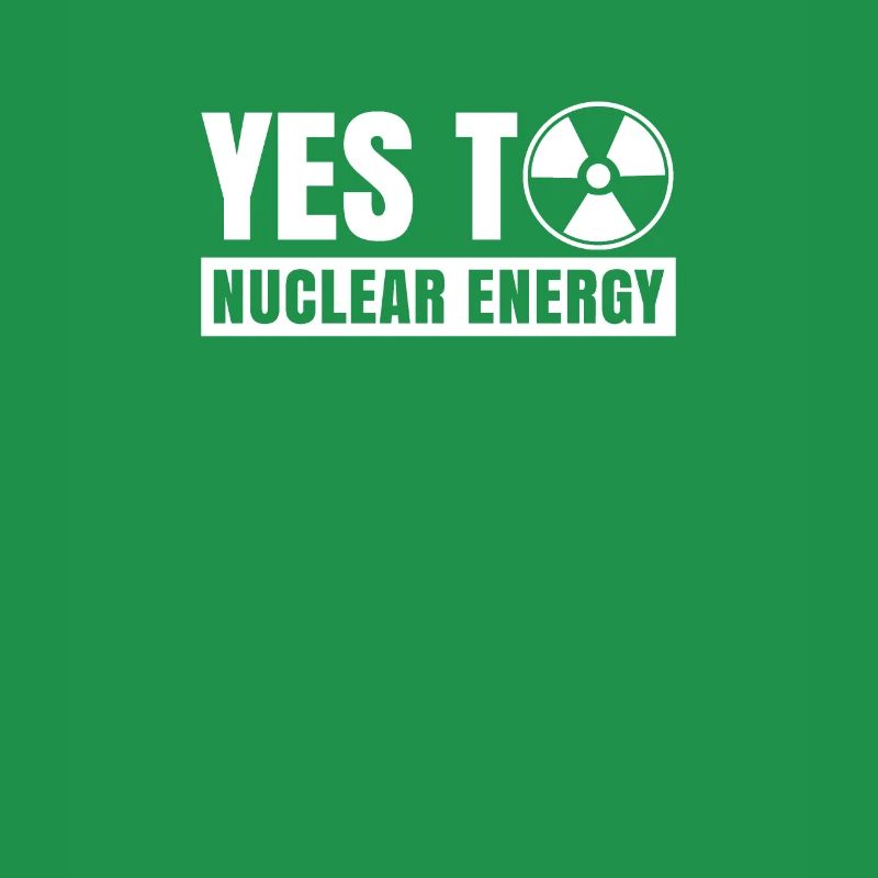 Ja zu Atomkraft Kernkraft Nuklear Atom