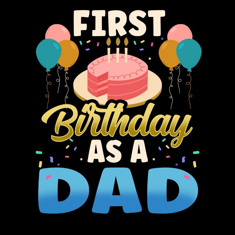 Erster Geburtstag Als Papa Papi Vater Party