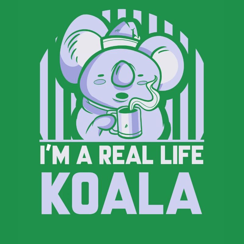 Ich Bin Ein Echter Koala Süß Koalabär Koalas Tier