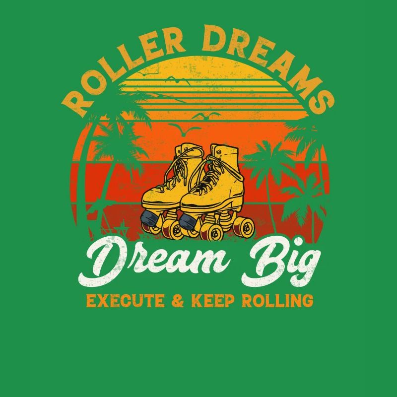 Roller dreams dream big execute and keep rolling