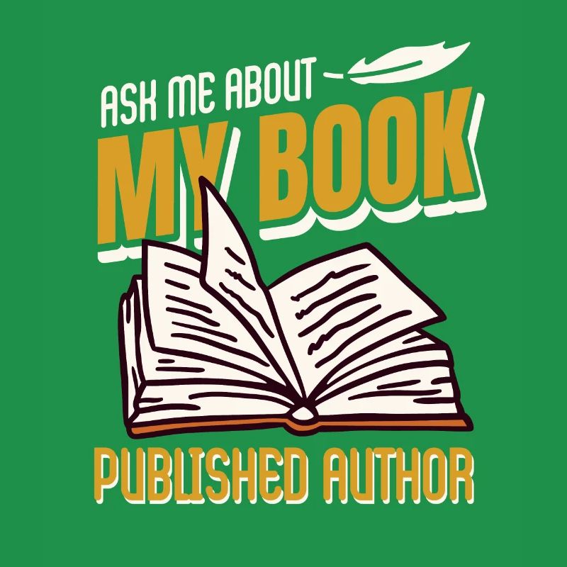 Writing Ask Me About My Book published author