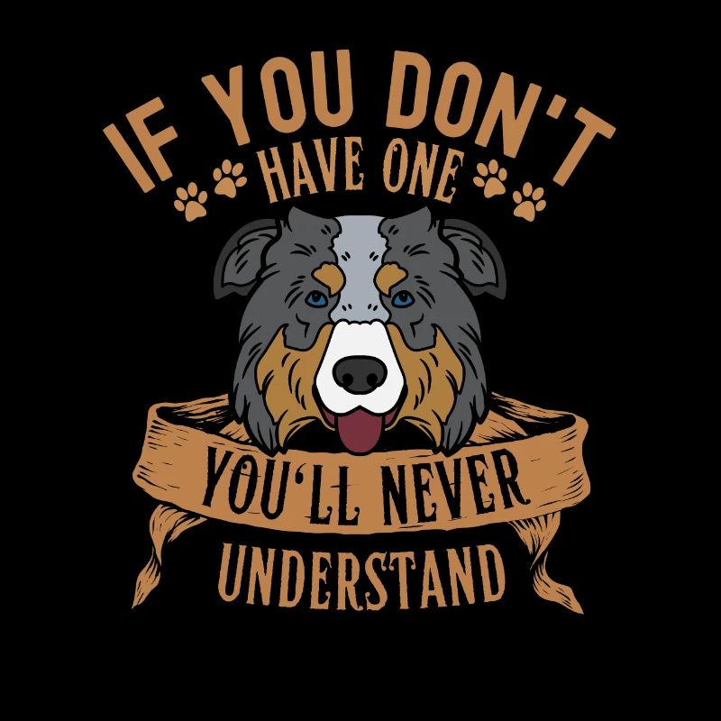 Legendärer Australischer Schäferhund Retro Classic