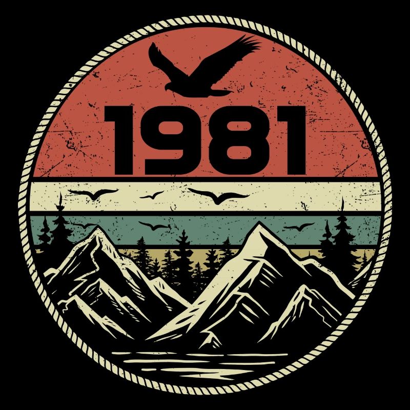 Vintage 1981 Classic 1981 Retro 1981 Gift 1981