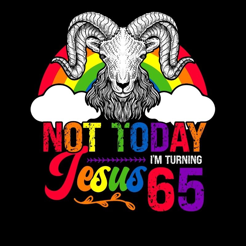 Nicht Heute Jesus Ich Werde 65 Regenbogenschaf