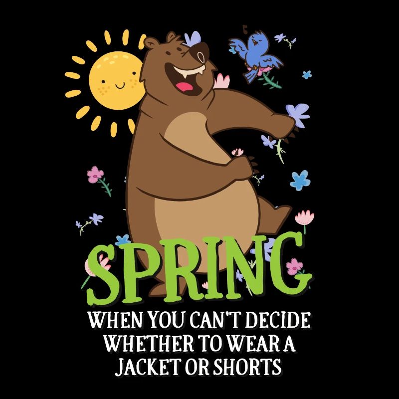 Spring When You Can't Decide Whether To Wear