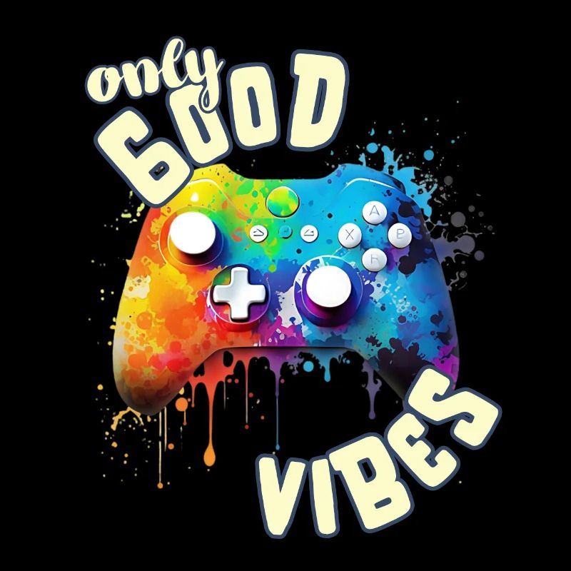 Only Good Vibes: Good Life Cool Gaming Controller