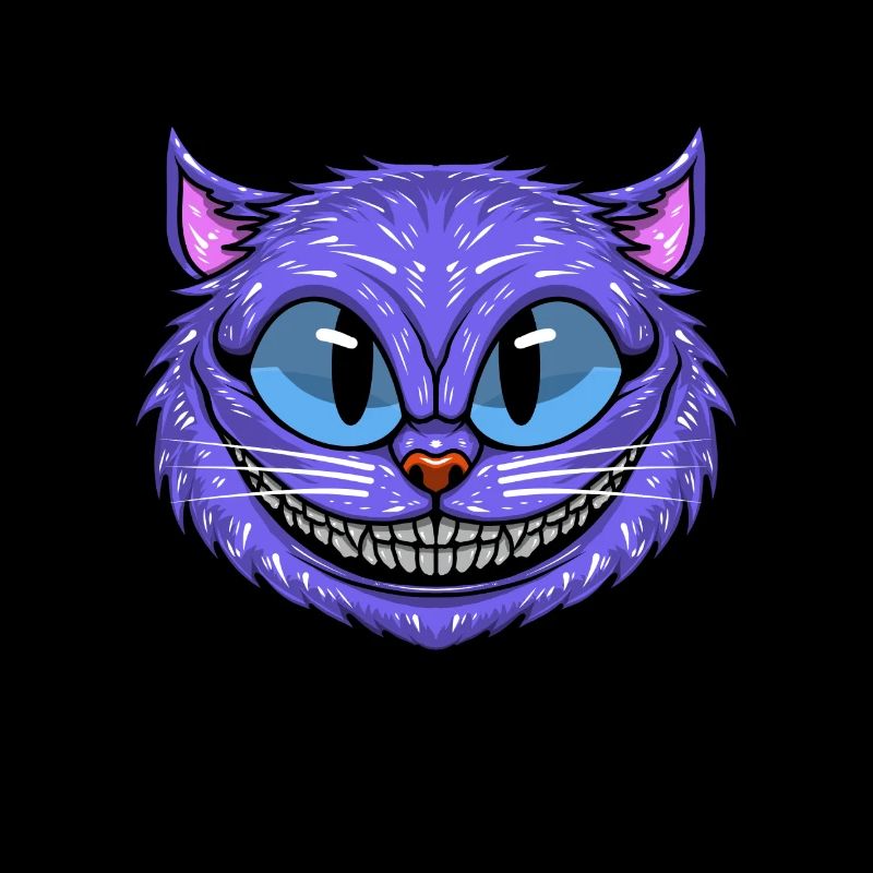Drôle de chat du Cheshire