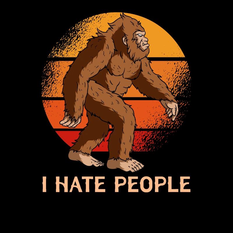 I Hate People Bigfoot