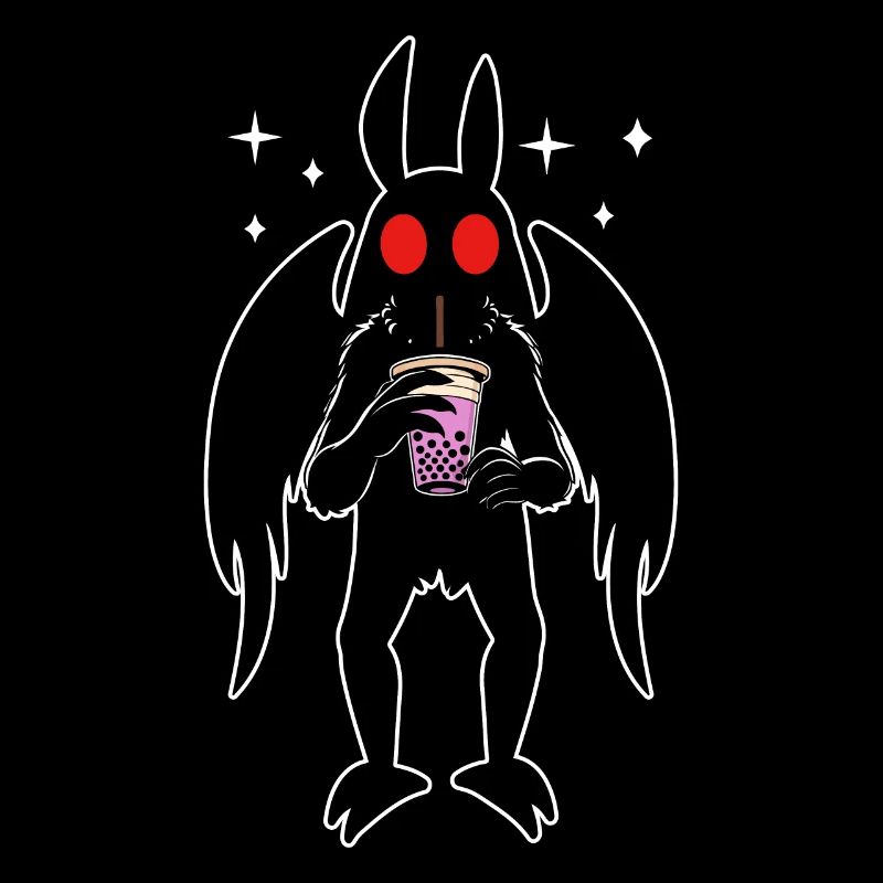 Mothman Bubble Tea