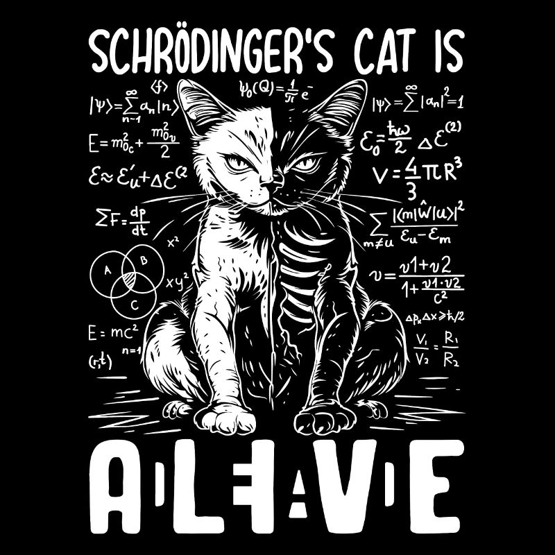 Le chat de Schrödinger est mort et vivant