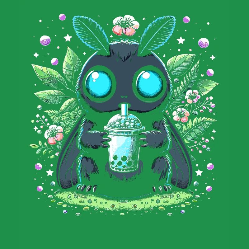 Mothman Bubble Tea