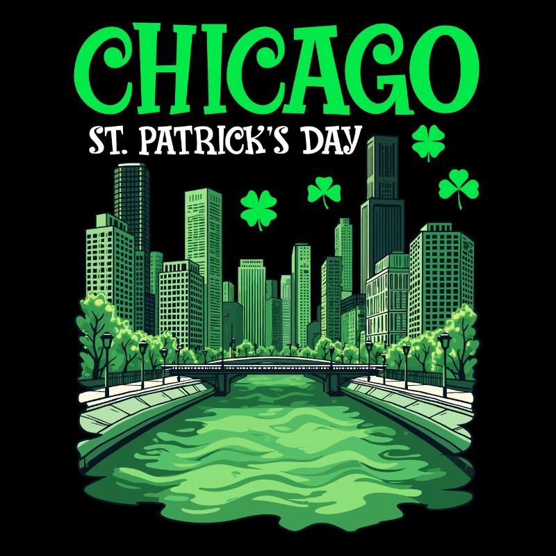 Chicago River St. Patrick's Day