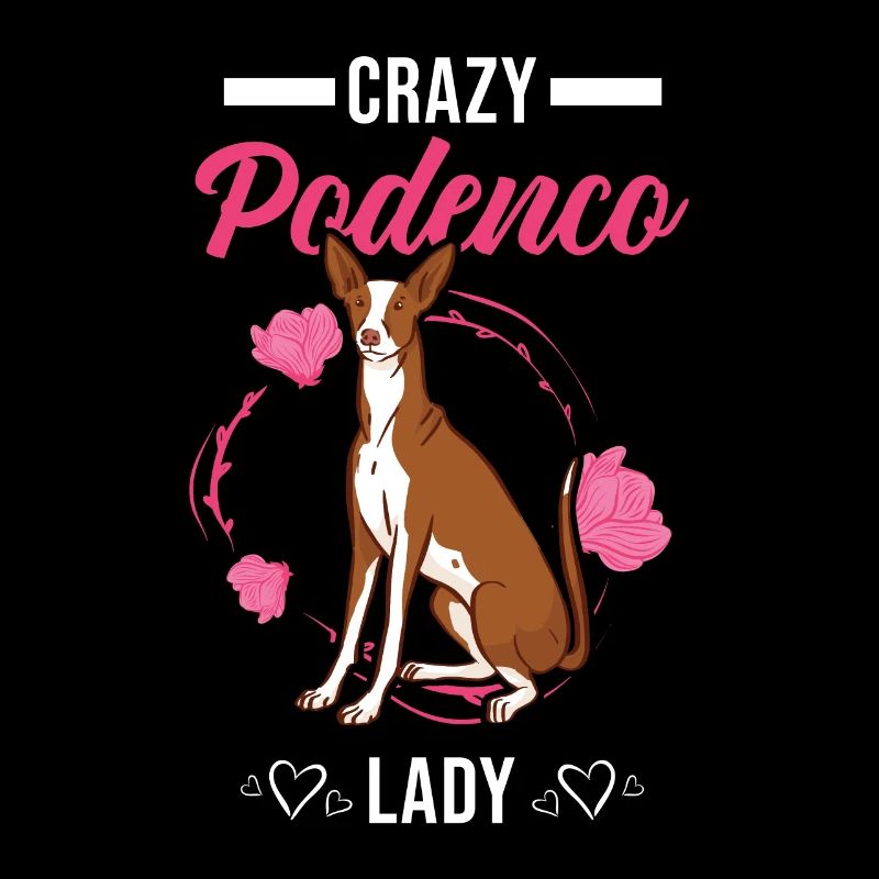 Crazy Podenco dame lévrier espagnol