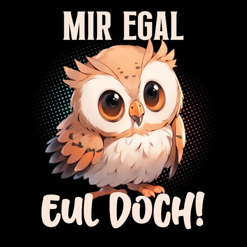 Mir Egal Eul Doch! Eule Lustige Sprüche