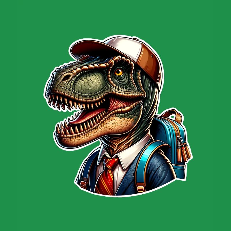 Dinosaurier Schule Einschulung