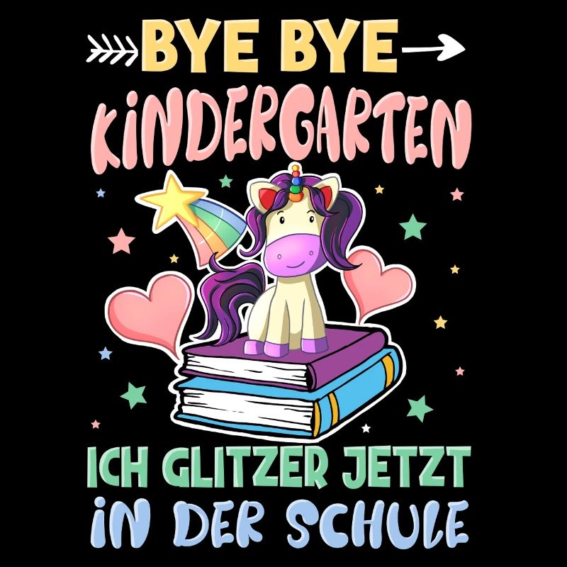 Bye Bye Kindergarten Einschulung