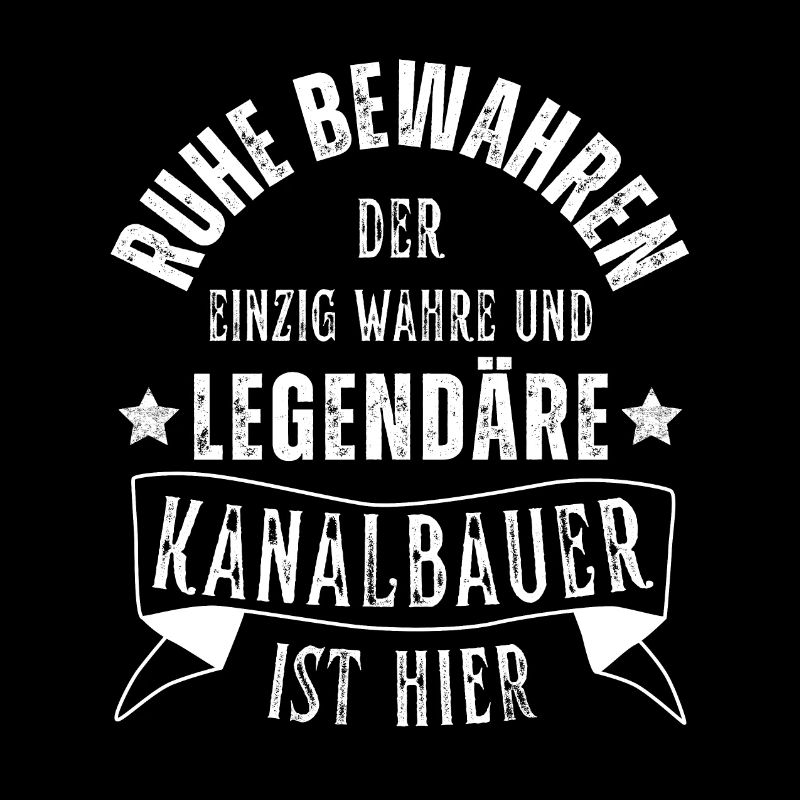 Legendärer Kanalbauer Beruf