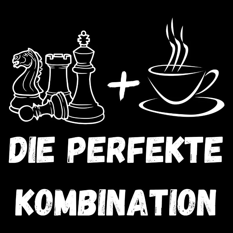 Schach Geschenk Schachspieler Kaffee Tee
