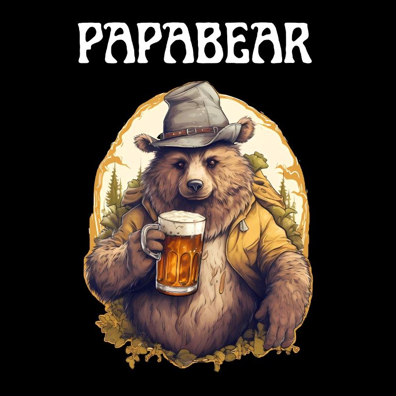 Papa Bear proud Daddy stolzer Vater