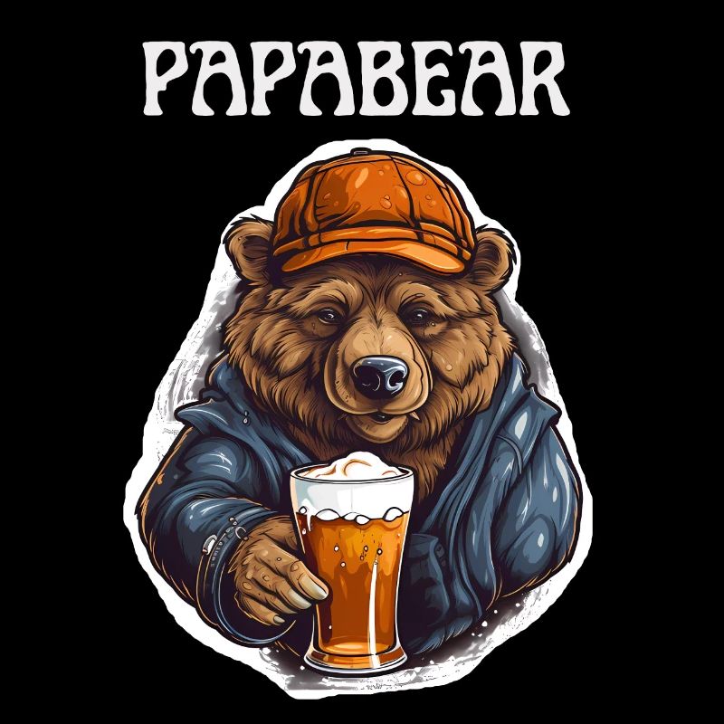 Papa Bear proud Daddy stolzer Vater