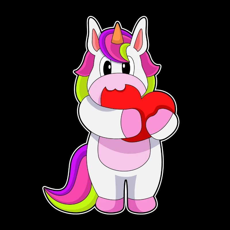 Einhorn Herz