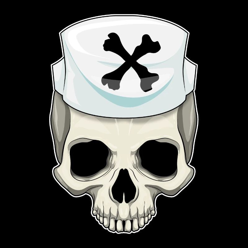 Totenkopf Krankenschwester