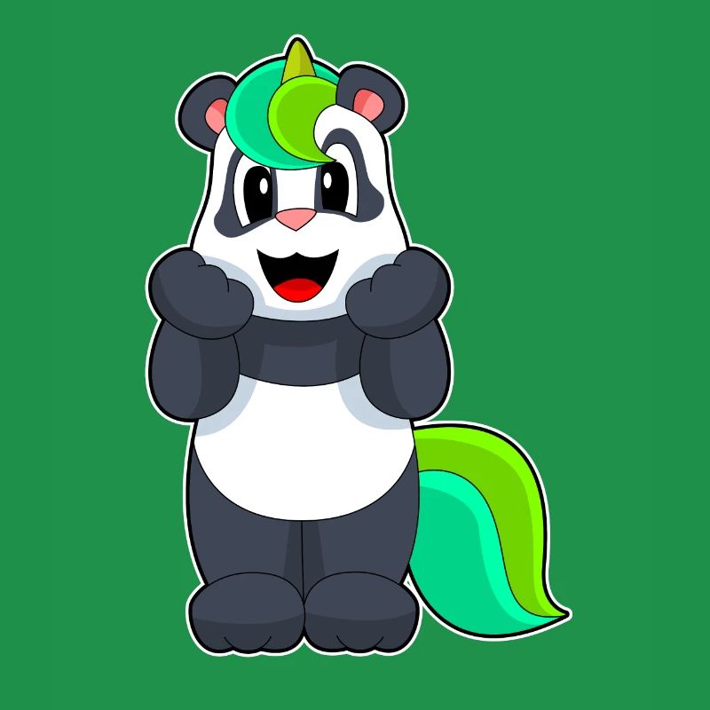 Panda Einhorn
