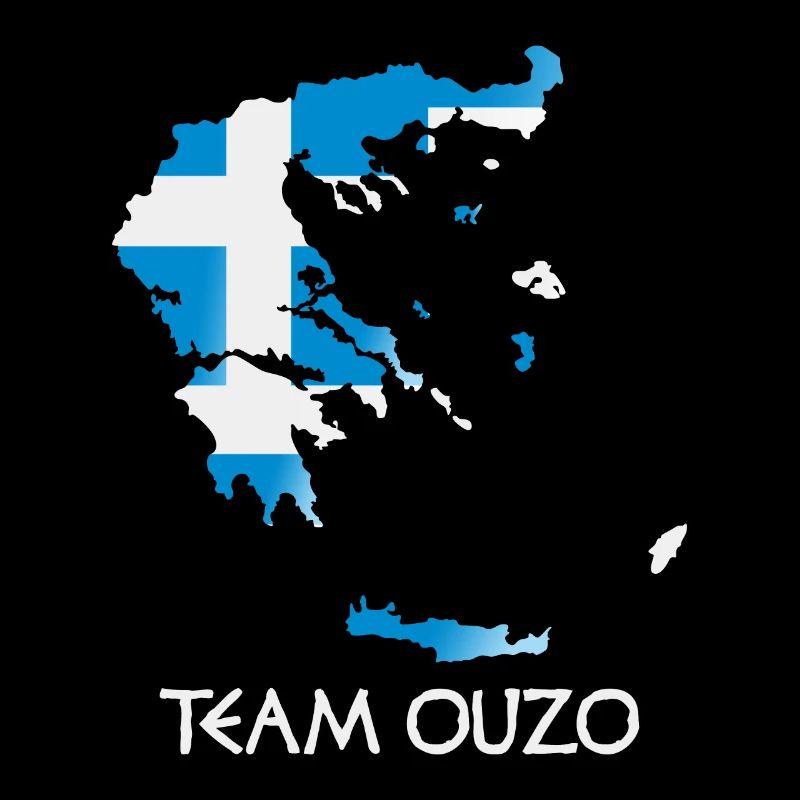 Équipe Ouzo Funny Grèce Cadeaux