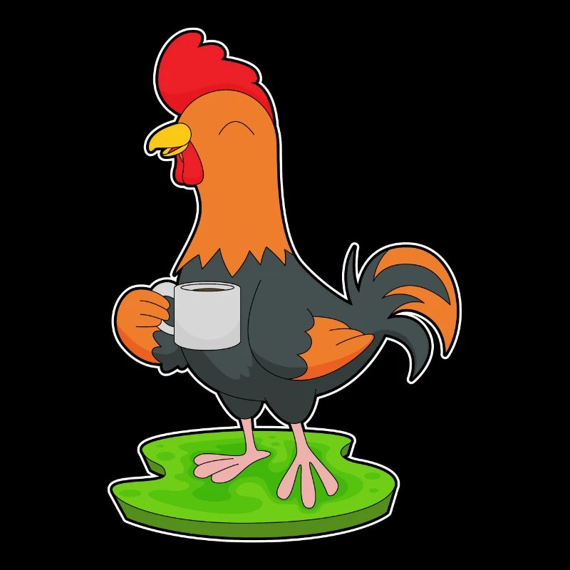 Hahn Tasse Kaffee