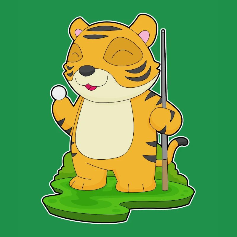 Tiger Billiard Queue