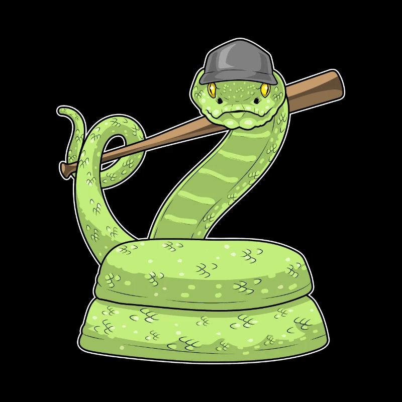 Snake Baseball Baseball Bat