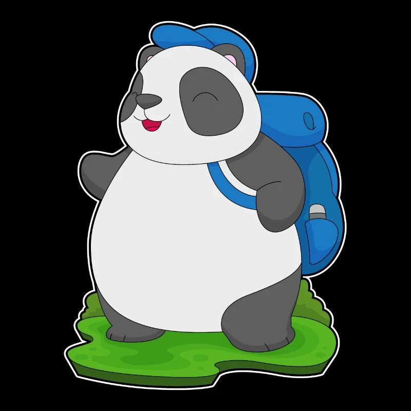 Panda Wanderer Rucksack