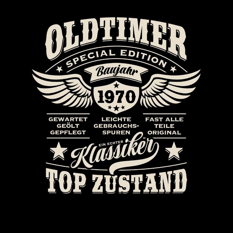 Oldtimer Baujahr 1970 - Geburtstag - Geschenk