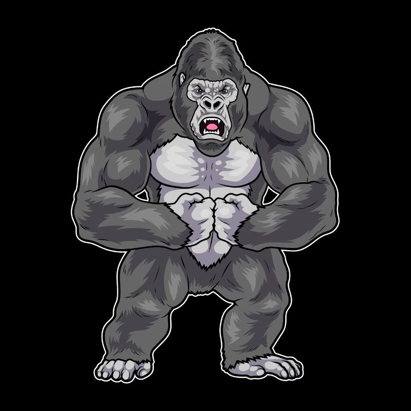 Gorilla Bodybuilder Bodybuilding