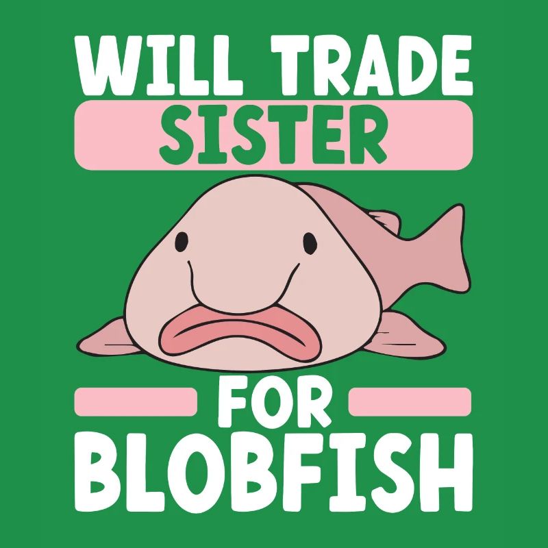 Cute Blob Fish Ugly Fish