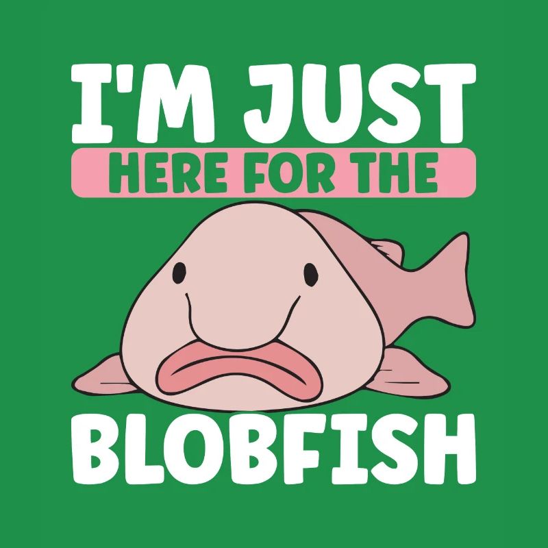 Cute Blob Fish Ugly Fish