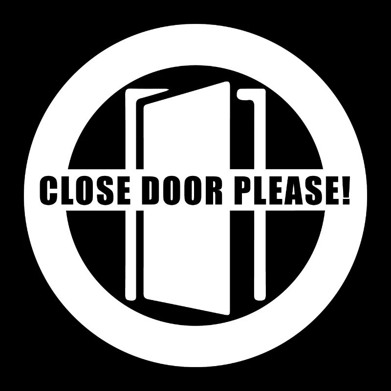 Please close doors | Please close the door