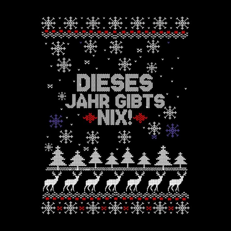 Weihnachten Ugly Spruch Schnee Sweater