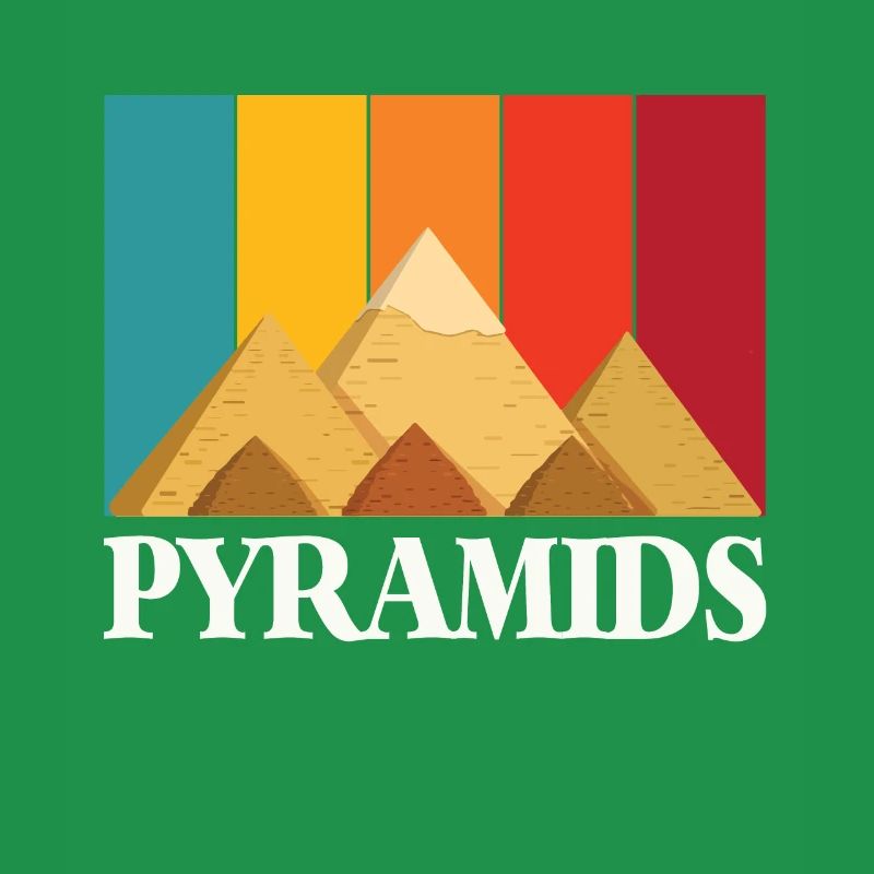 Pyramides Gizeh Egypte Rétro Sphinx