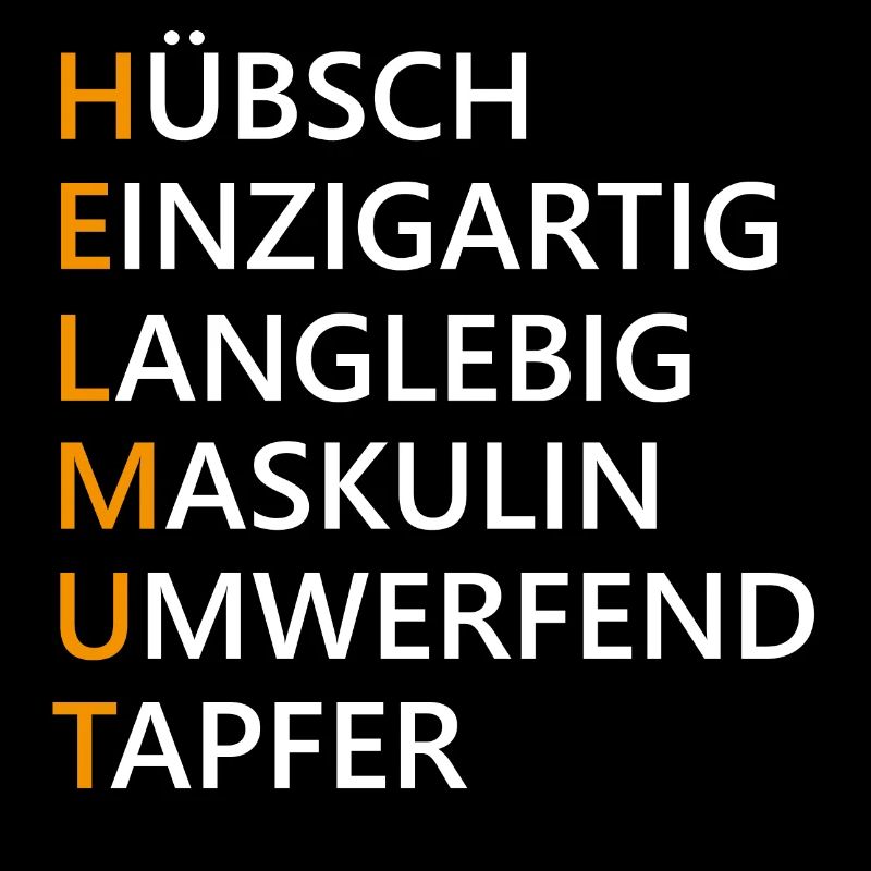 Helmut Name Geschenk
