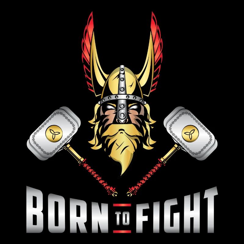 Viking Odin Valhalla Guerrier Thor Giftidee