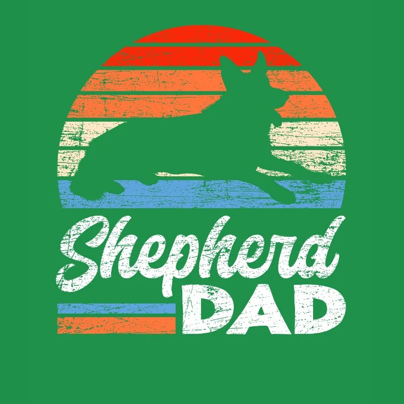 German Shepherd Dad German Shepherd