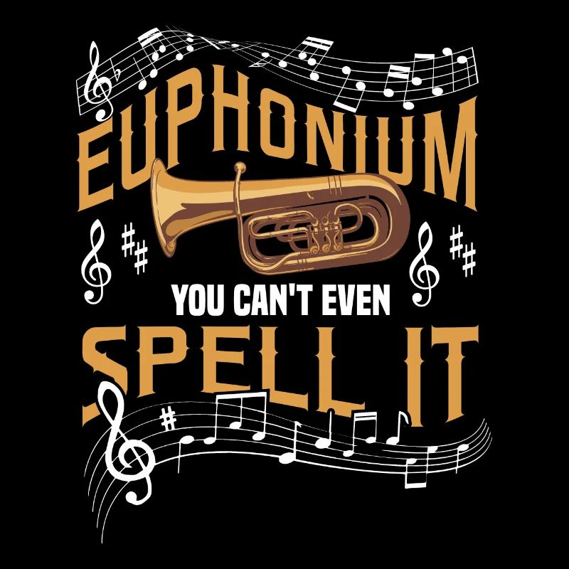 Euphonium Euphoniumspieler Blechbläser Euphonist