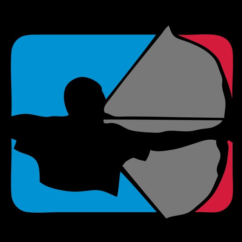 tir arc logo archery bogenschieben drape