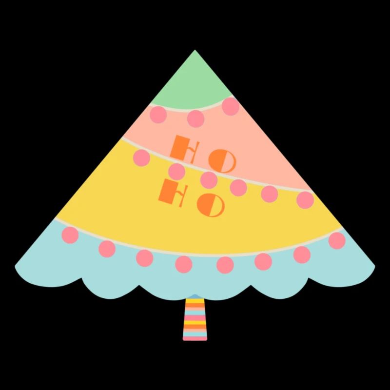 Fröhlicher Weihnachtsbaum