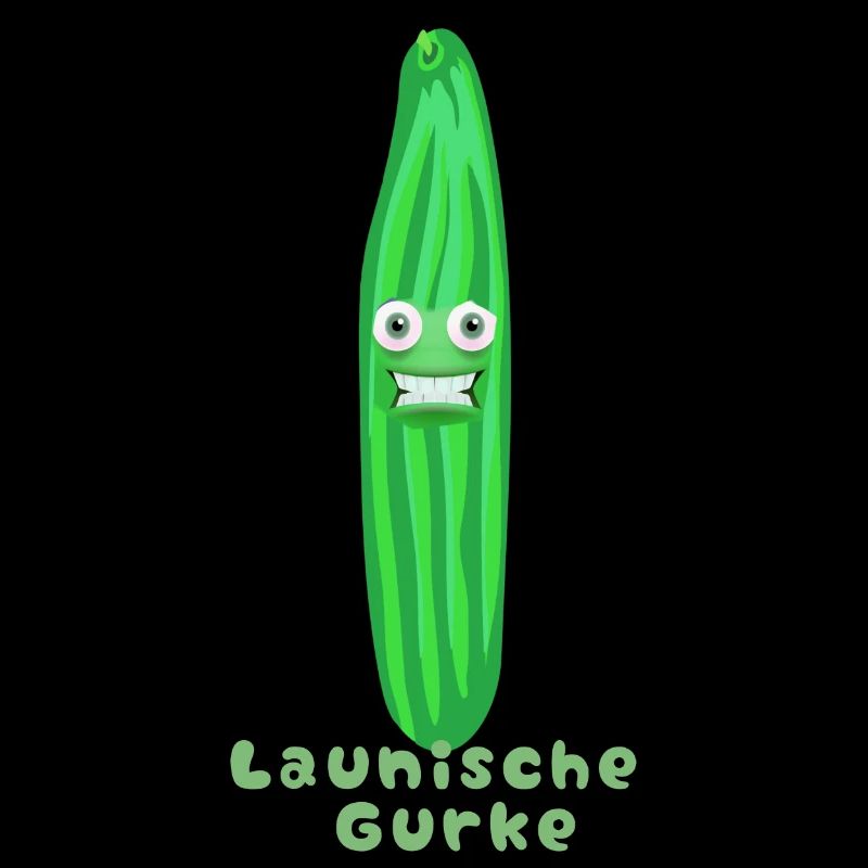Launische Gurke, Gurken, Comic, Gurke,Comic