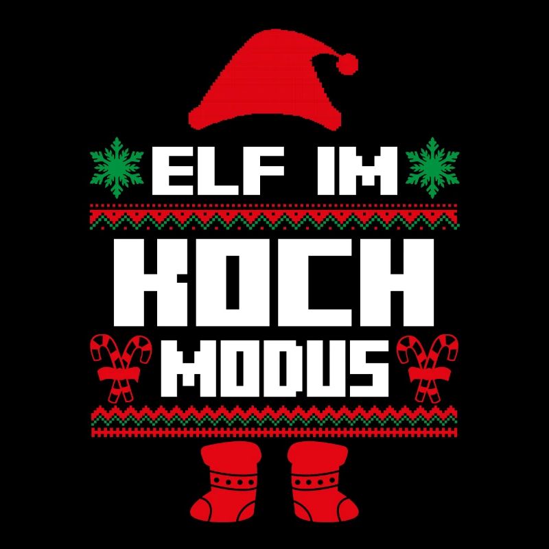 Elfe de Noël Père Noël Cook Elf