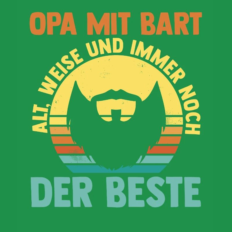 Papi avec une barbe